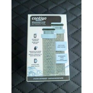 Contigo Filtration Wells Water Bottle Replacement Filter Set Of Two Cartridges